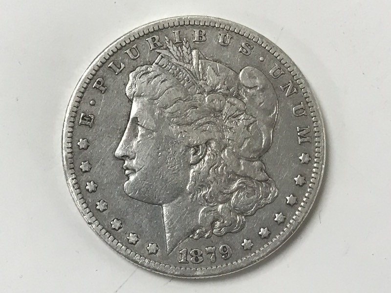 1879-S Morgan Silver Dollar ...