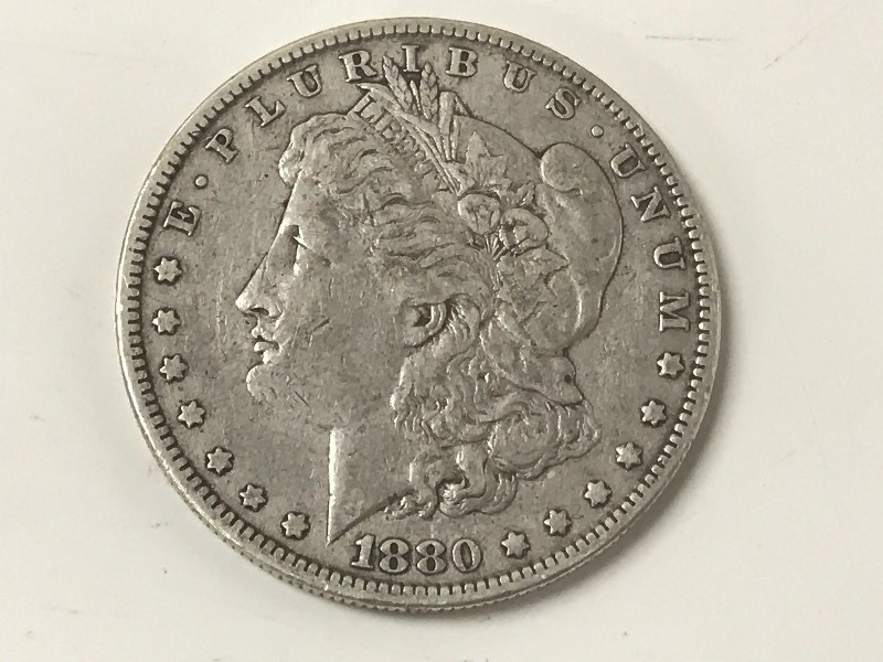 1880-O Morgan Silver Dollar ...