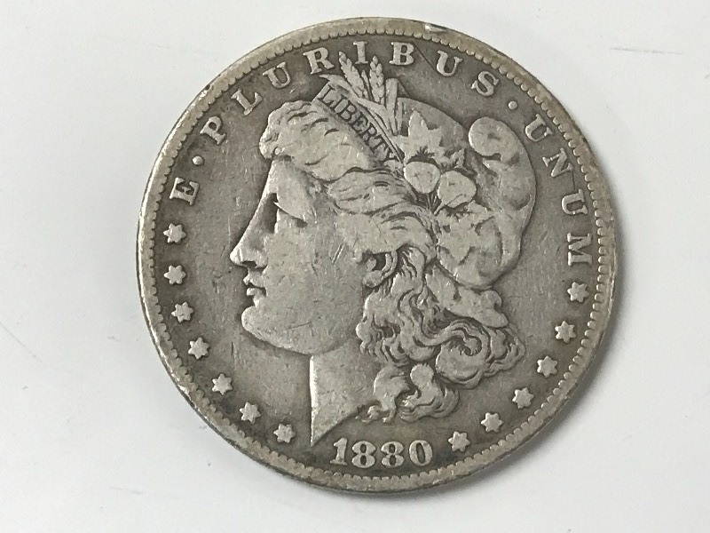 1880 Morgan Silver Dollar ...