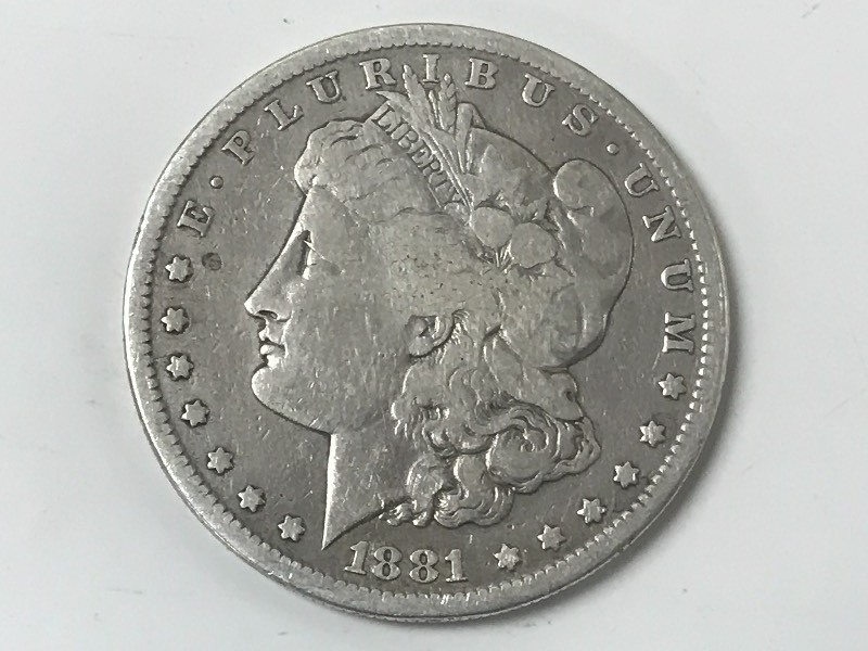 1881-S Morgan Silver Dollar ...