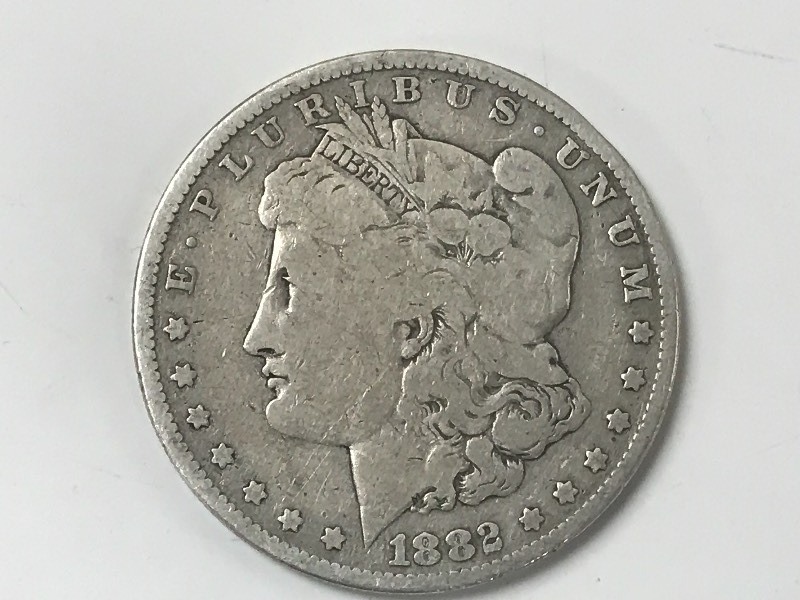 1882-O Morgan Silver Dollar ...