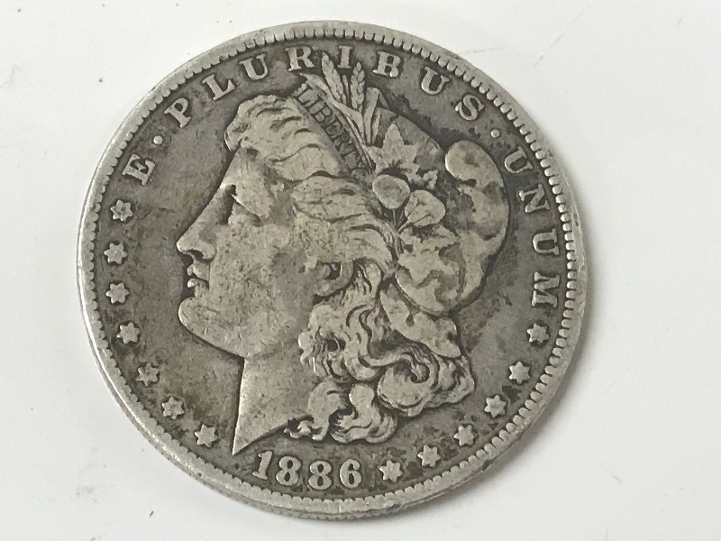 1886-O Morgan Silver Dollar ...