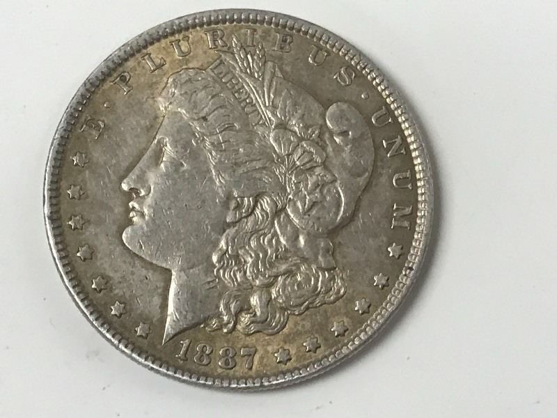 1887 Morgan Silver Dollar ...
