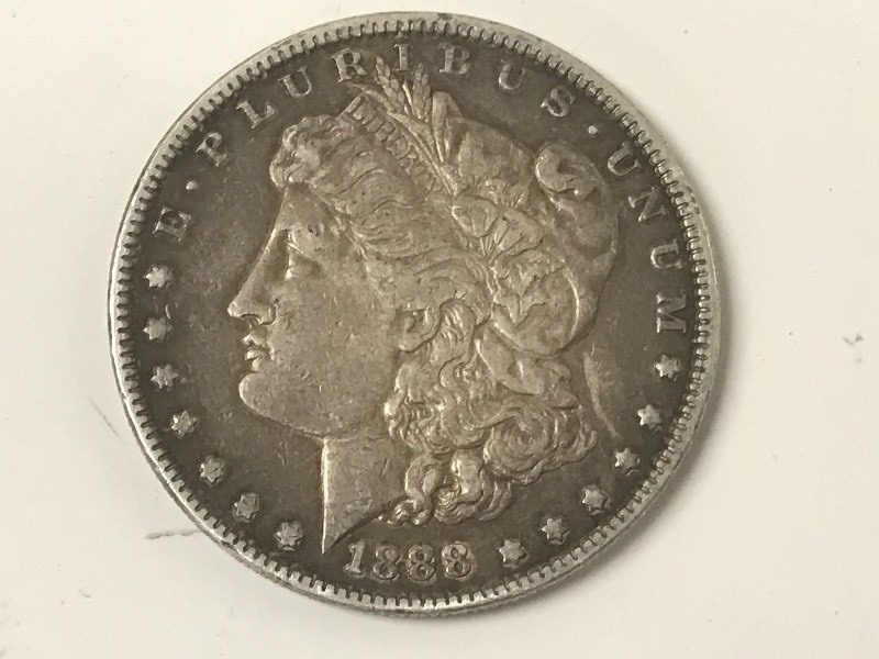 1888 Morgan Silver Dollar ...