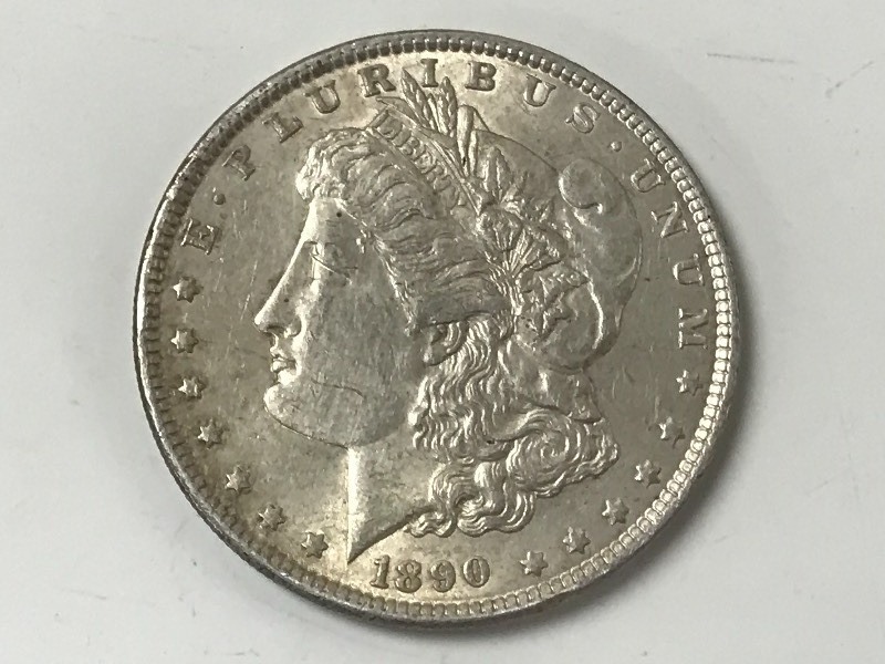 1890 Morgan Silver Dollar ...