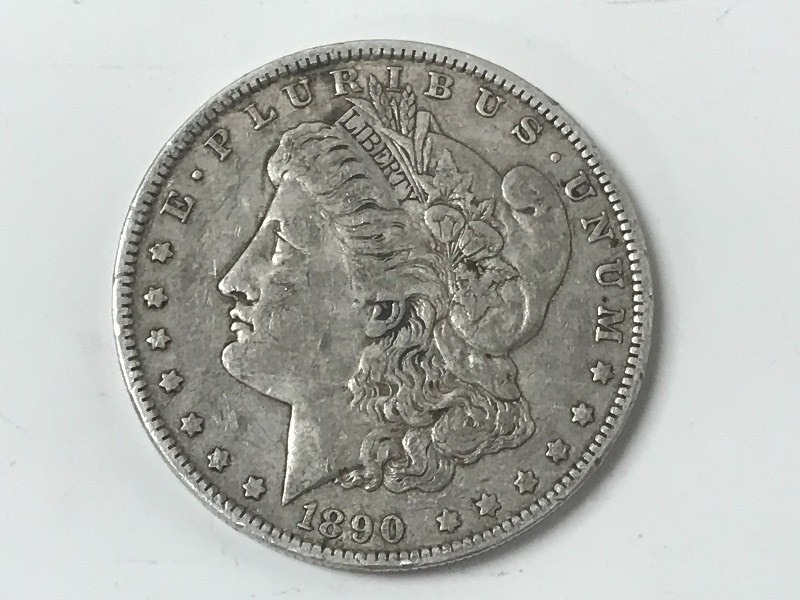1890-O Morgan Silver Dollar ...