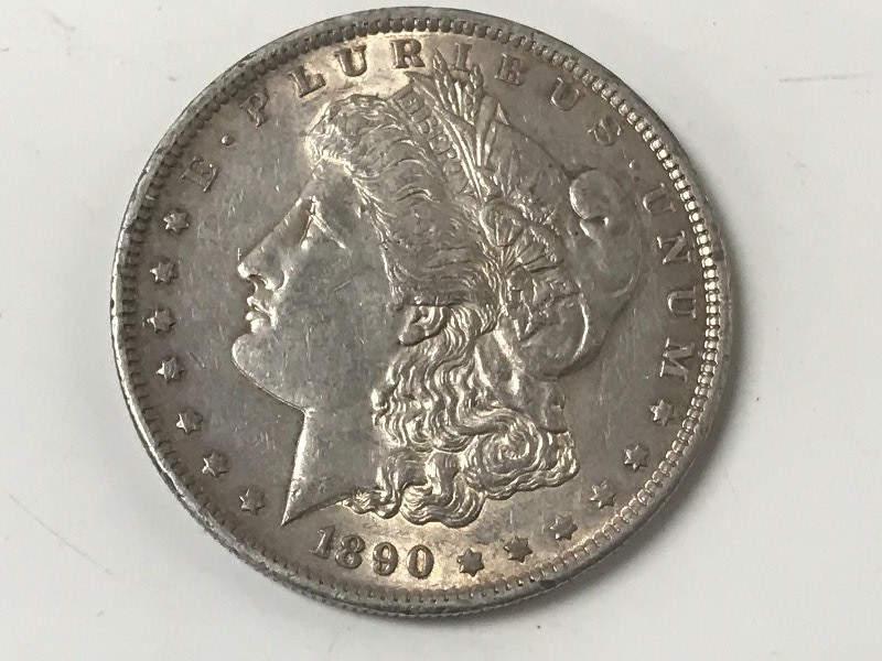 1890-S Morgan Silver Dollar ...