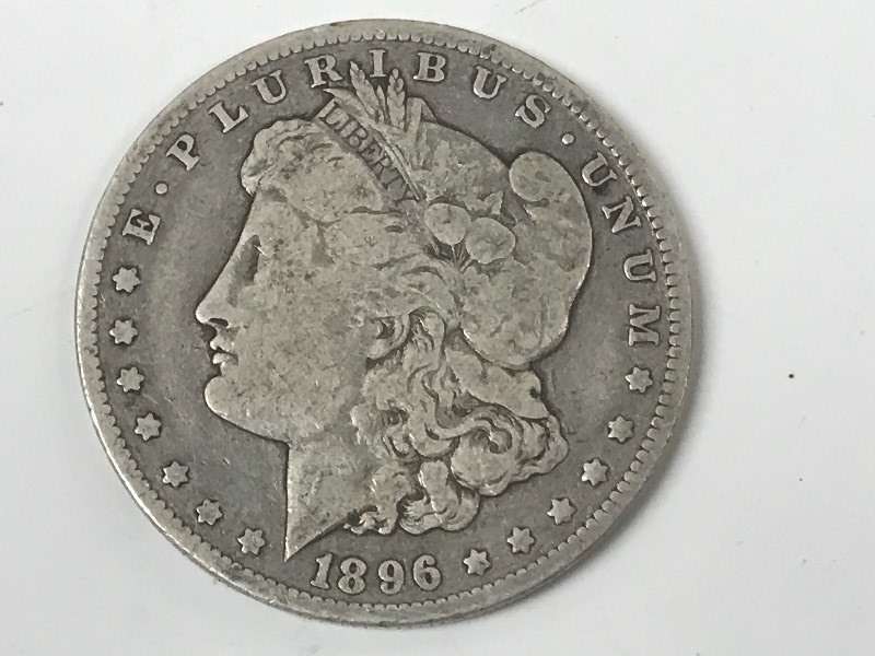 1896-O Morgan Silver Dollar ...