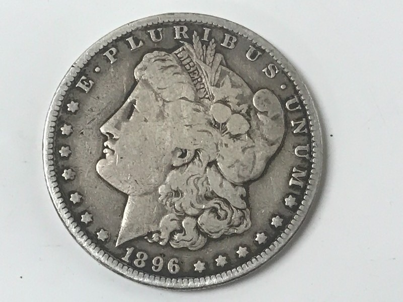 1896-O Morgan Silver Dollar ...