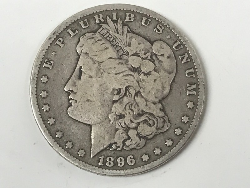 1896 Morgan Silver Dollar ...
