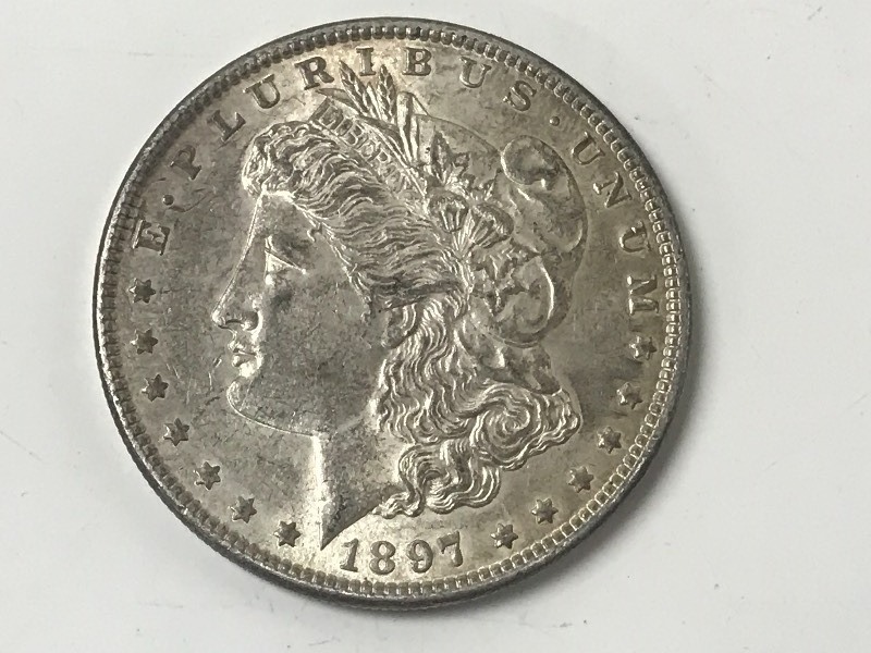 1897 Morgan Silver Dollar ...