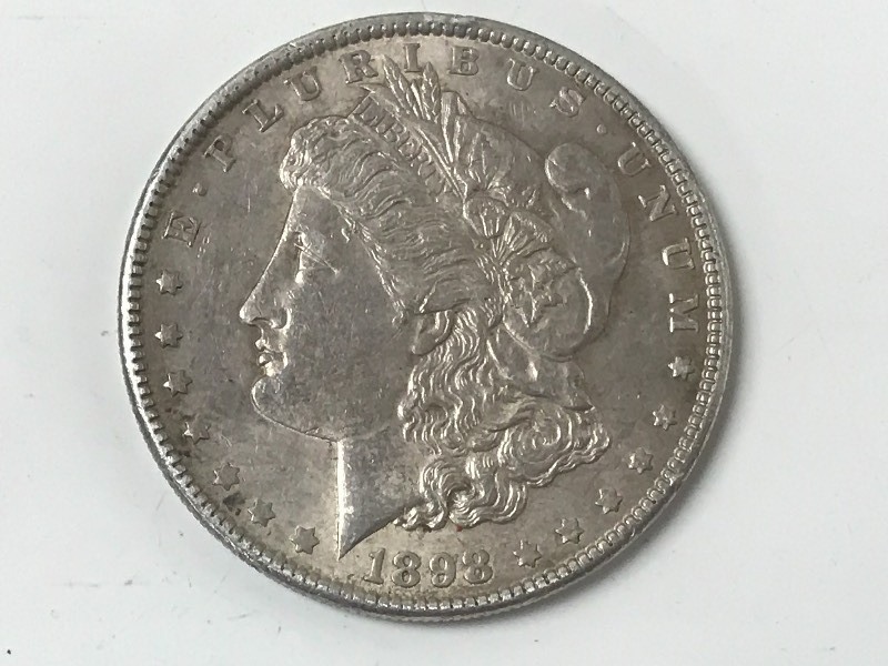 1898 Morgan Silver Dollar ...