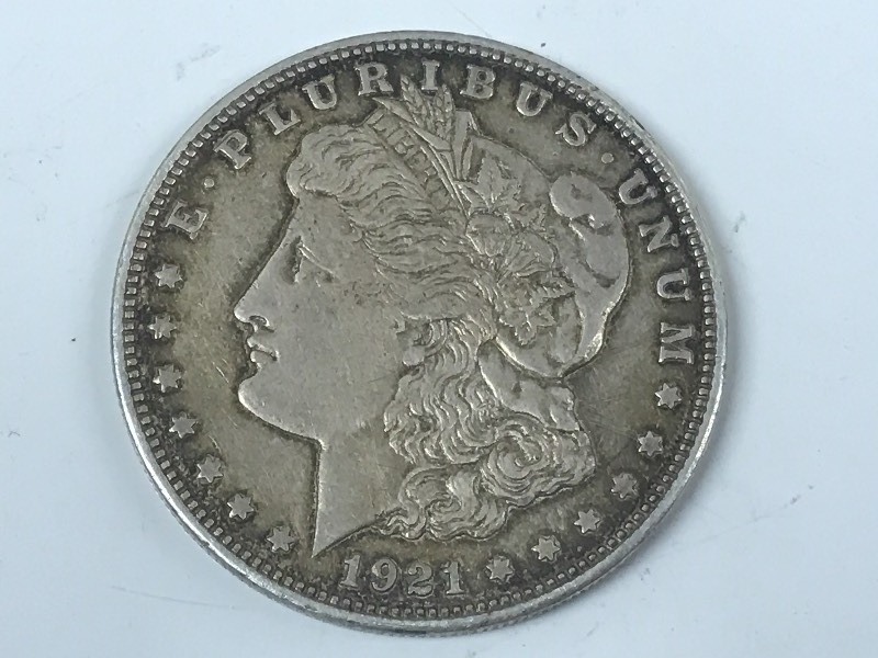 1921-D Morgan Silver Dollar ...