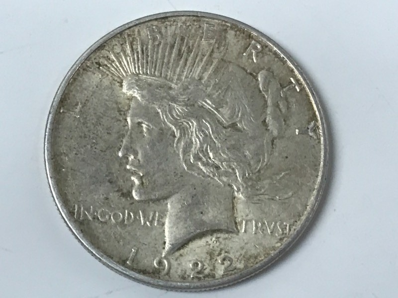 1922-D Peace Silver Dollar ...