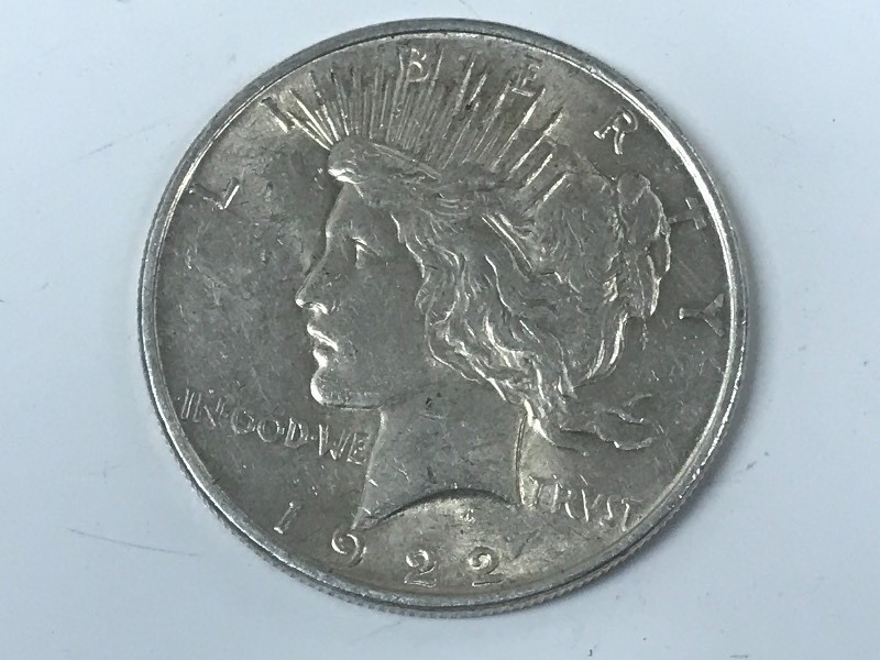 1922 Peace Silver Dollar ...