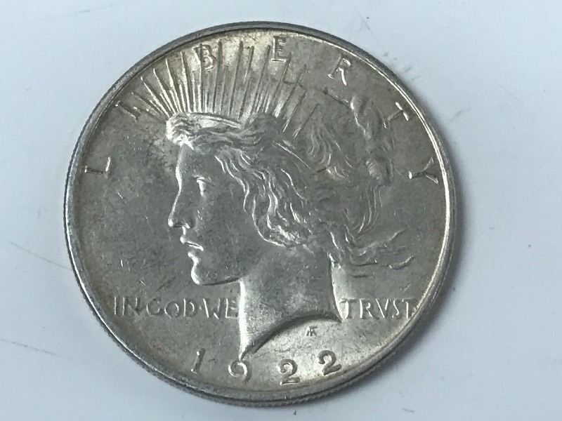 1922 Peace Silver Dollar ...