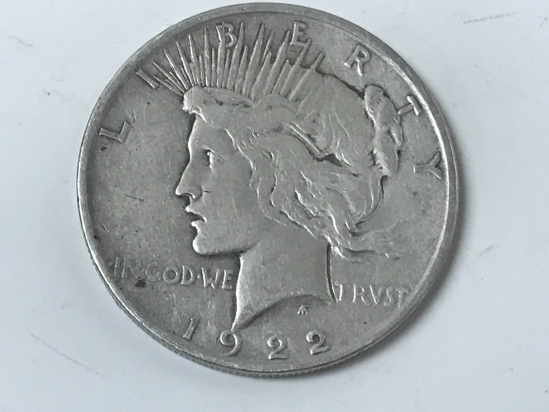 1922-D Peace Silver Dollar ...