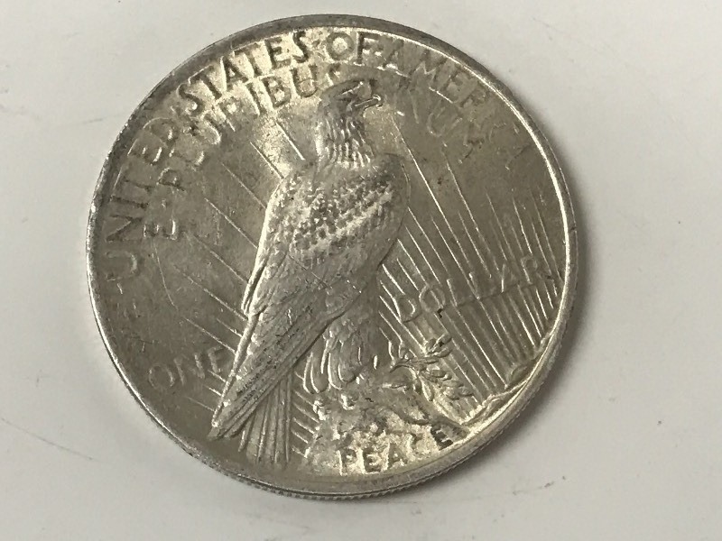 1923 Peace Silver Dollar ...