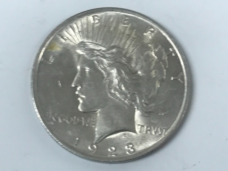 1923 Peace Silver Dollar ...