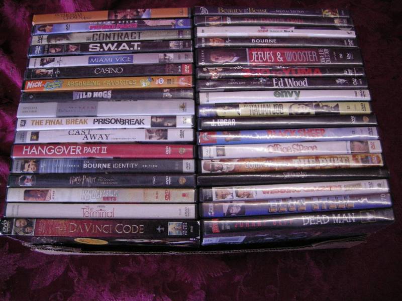 lot 33 image: 34 DVDs