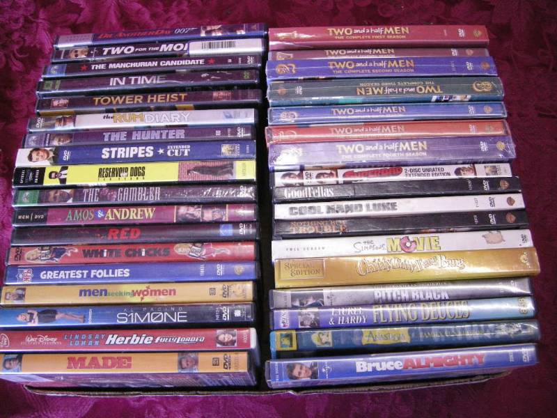 lot 35 image: 35 DVDs