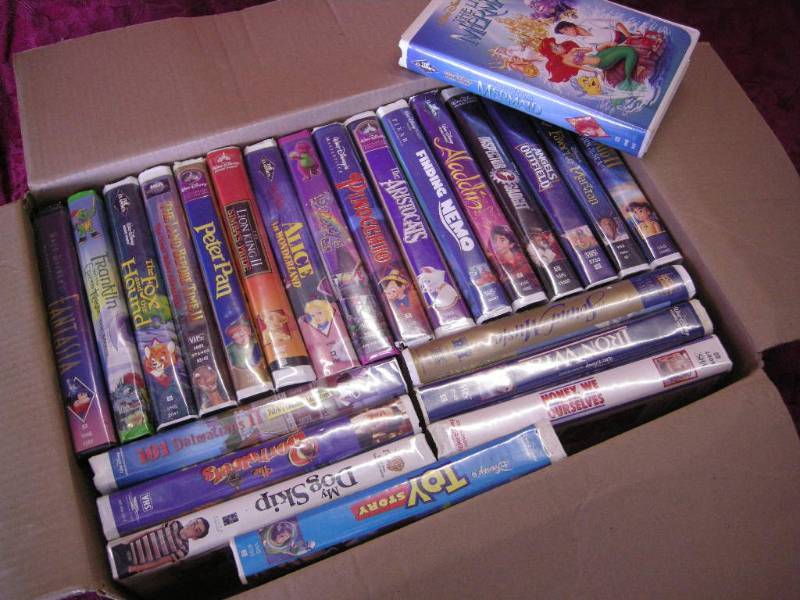 lot 36 image: Disney VHS Collectable Movies