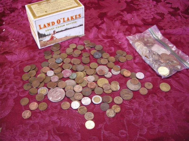 lot 57 image: Coin and Token Collection