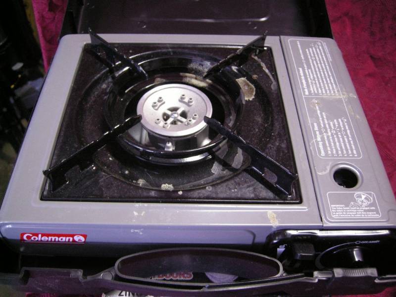 lot 72 image: Coleman Butane Stove