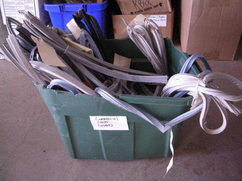 lot 133 image: Commercial Cooler Gaskets