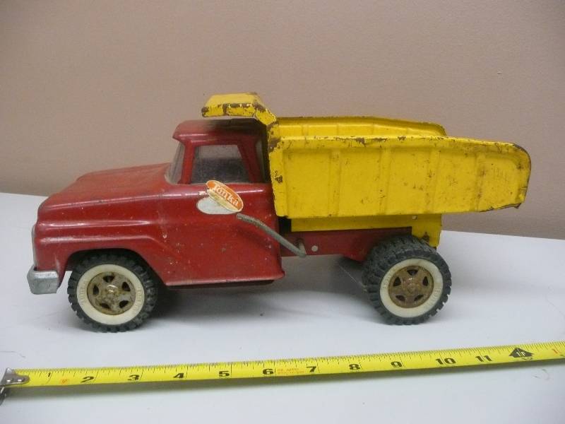 Vintage Tonka Hydraulic Dump Truck Pressed Steel 1960s - SEE