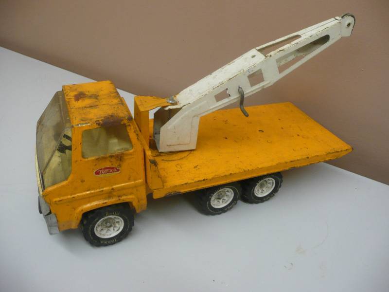 tonka crane truck vintage