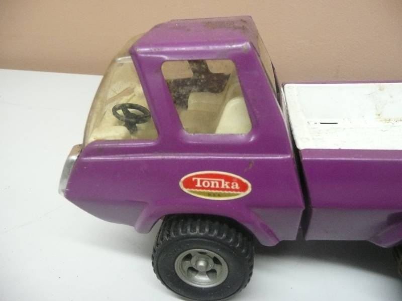 Purple cheap tonka truck