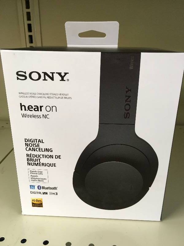 SONY MDR100ABNBDC WIRELESS, MSRP $199.99