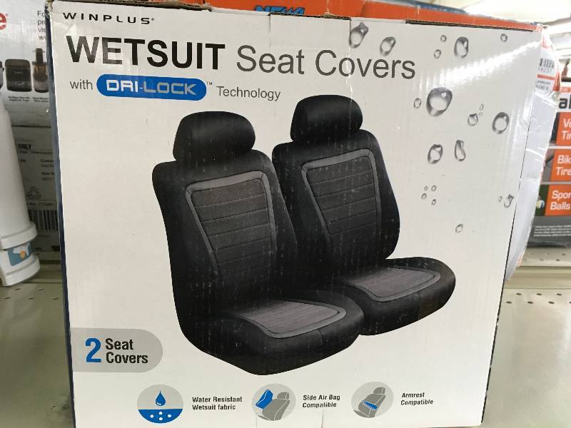 DRI-LOCK SEAT COVERS, MSRP $24.99