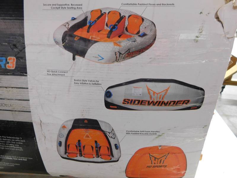 SIDEWINDER HD 3 TOWABLE WATER FLOAT, 3 PERSON $199.99