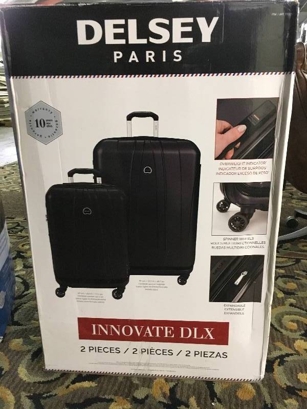 DELSEY 2PC HARDSIDE SET, MSRP $149.99