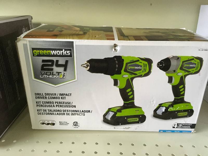 GREEN WORKS DRILL DRIVER, MSRP $99.99