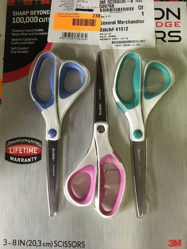 3M SCISSOR-8ULTRA3PK, MSRP $9.99