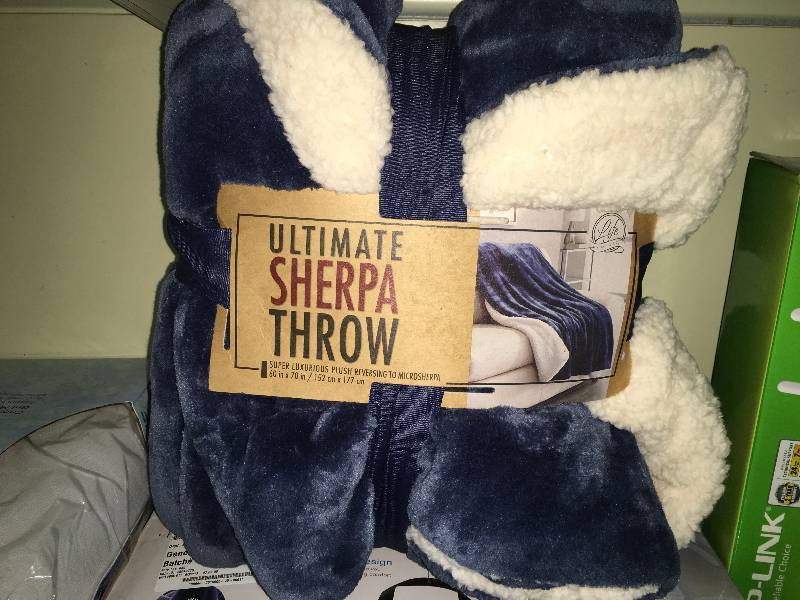 SHERPA THROW, MSRP $14.99