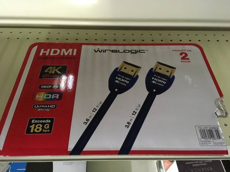 WIRELOGIC TWO PACK 12FT, MSRP $14.99