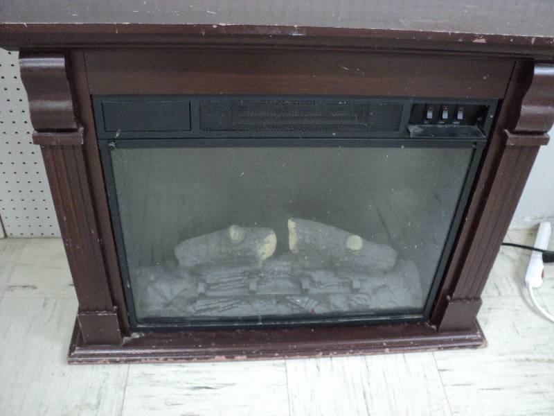 electric fireplace- works, 33 wid...