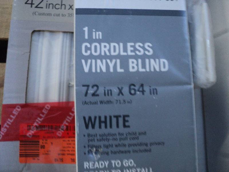 variety of sizes of blinds, see pic...