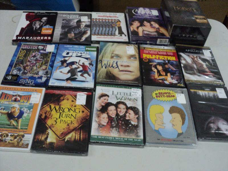 new DVDs...