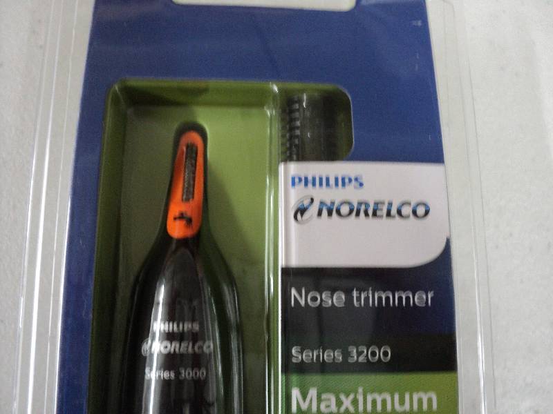 Phillips Norelco nose trimmer, reta...
