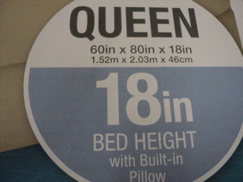 Index queen mattress, open box...