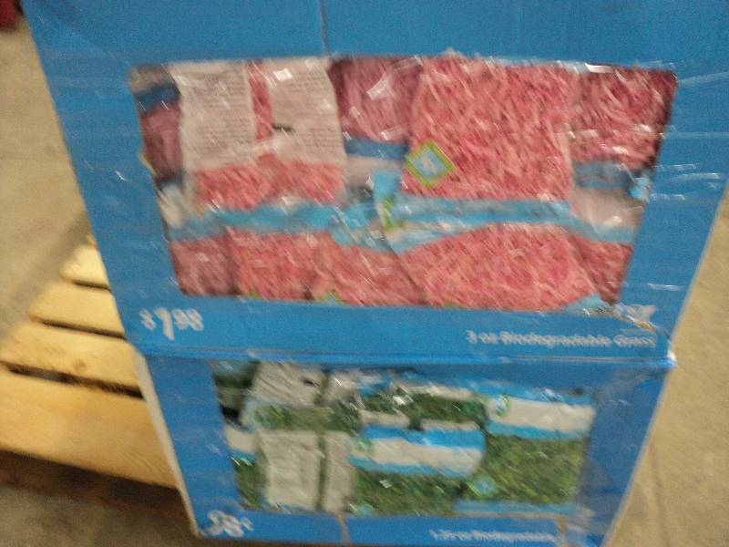 Easter grass, 2 cases...