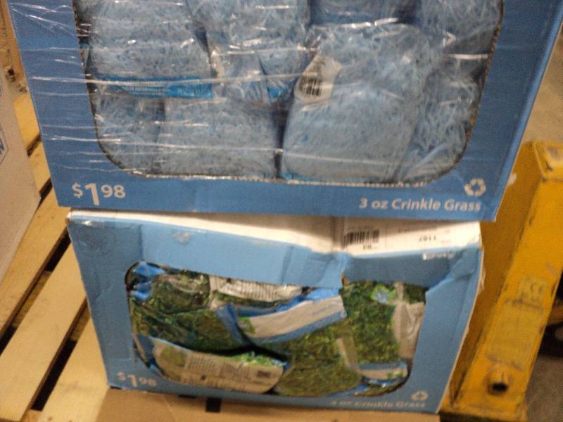 Easter grass, 2 cases...
