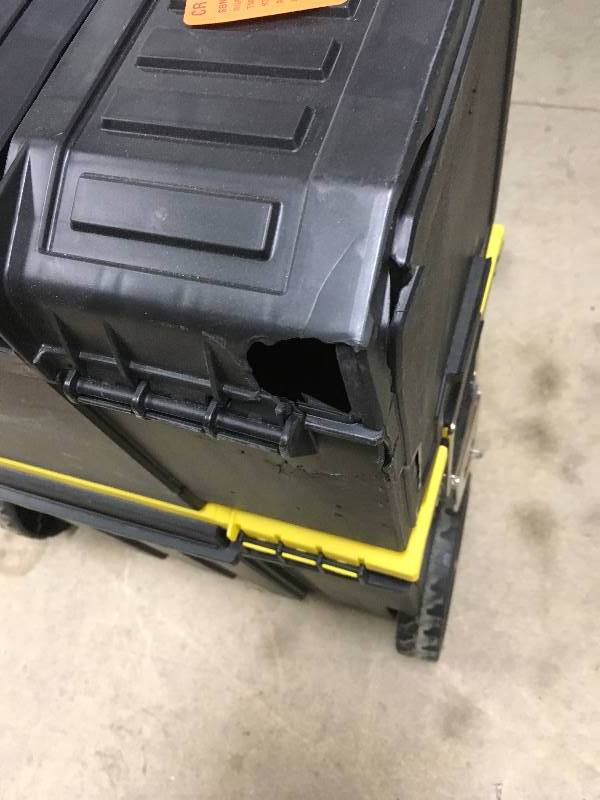 Stanley 11 in. 3-in-1 Detachable Tool Box Mobile Work Center