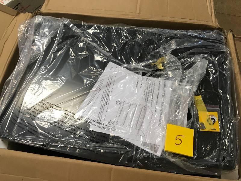 Husky 27 in. W 4 Drawer Tool Cabinet in Black  not used