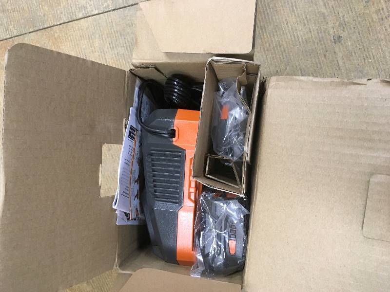 Ridgid 18 Volt Portable Power Source Kit not used